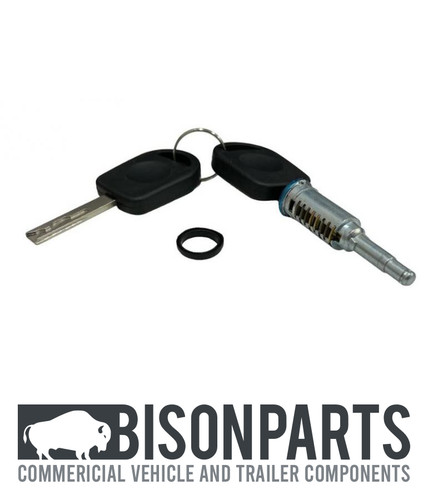 Front door handle barrel - front,