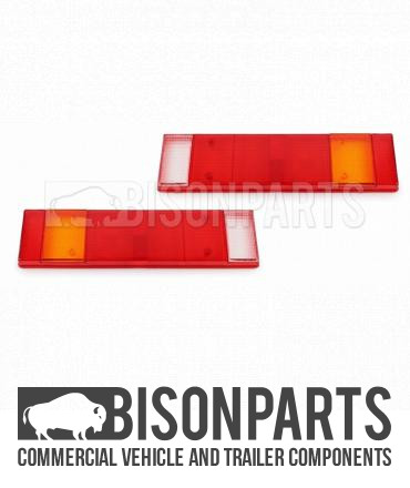 Rear tail light lamp lenses - rear,