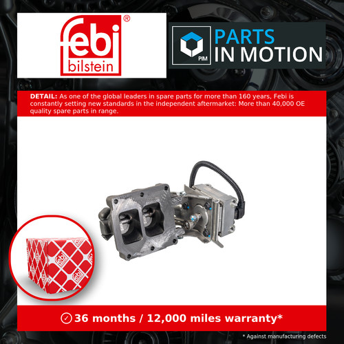 Febi egr valve - valve, man