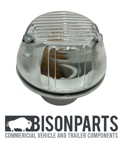 Clear lens side repeater lamp - clear,