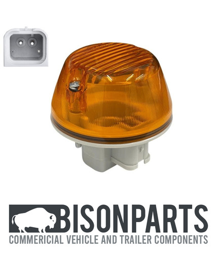 Amber side repeater - repeater, lamp